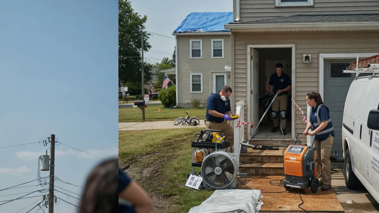 Water Damage Repair in Nichols, WI near me